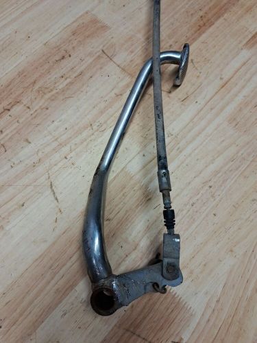 1980 honda atc 200 foot brake pedal with cable and hardware bk