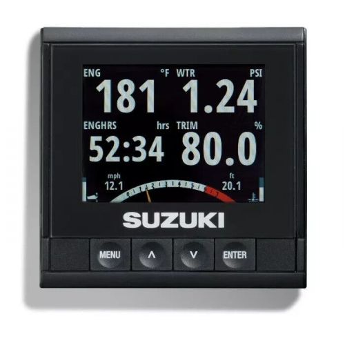 990c0-04c10 suzuki outboard smis multifunction lcd gauge display