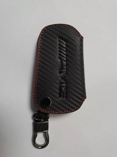 Mercedes benz amg case keycase key case key bag logo emblem new top-