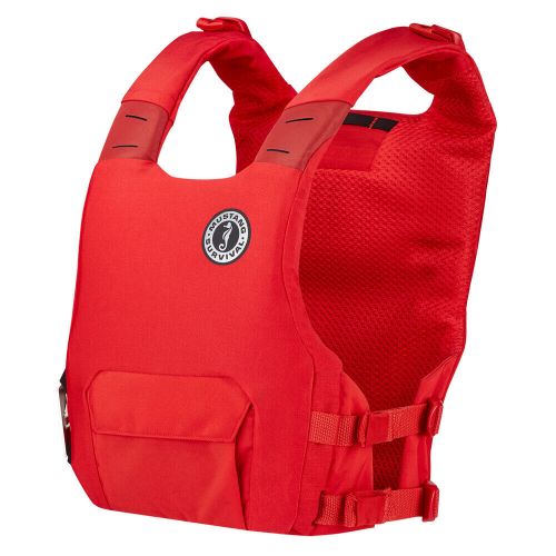 ​mustang survival khimera dual flotation pfd - red - manual, universal fit