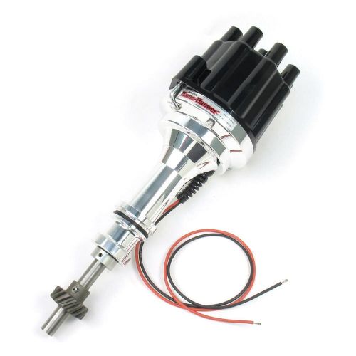 Pertronix flame-thrower plug and play billet distributors with ignitor ii®