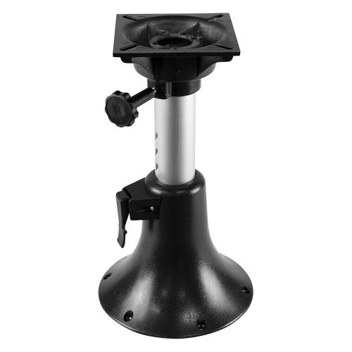 Wise 13-18&#034; aluminum bell pedestal w/seat spider mount