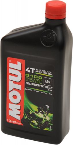 Motul 5100 4t synthetic blend oil - 15w-50 - 1l 104080