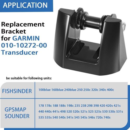 010-10272-00 hd transducer mount bracket for garmin fishfinder gpsmap series gsd