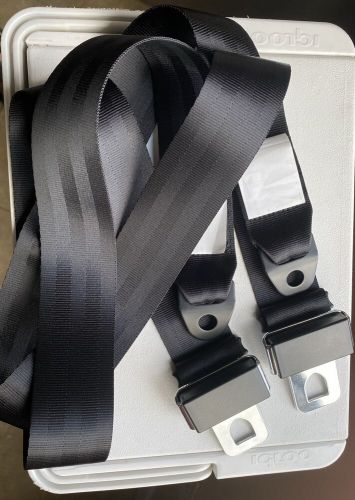 Non retractable lap/seatbelt strap. adjustable