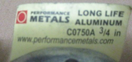 2-performance metals c0750a 3/4 inch collar aluminum anode alpha 1 trim cylinder