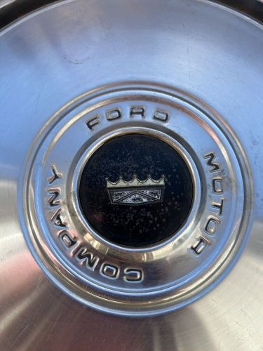 Used 1969-1991 ford motor company 15&#034; vintage machined hub cap wheel cover