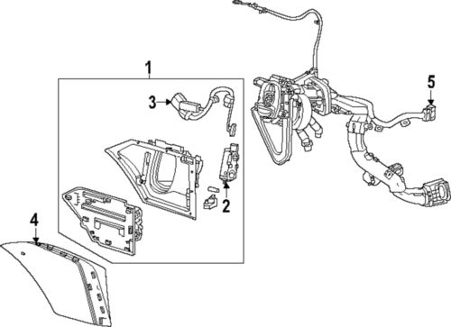 Genuine gm wire harness 24055195