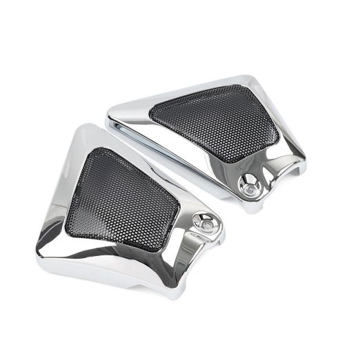 Pair motorcycle airbox frame neck side intake cover for harley v-rod vrscx