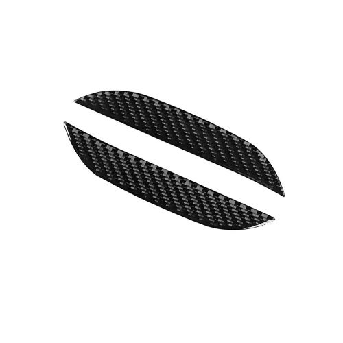 Carbon fiber exterior door handle bowl cover trim for dodge challenger 2015-24