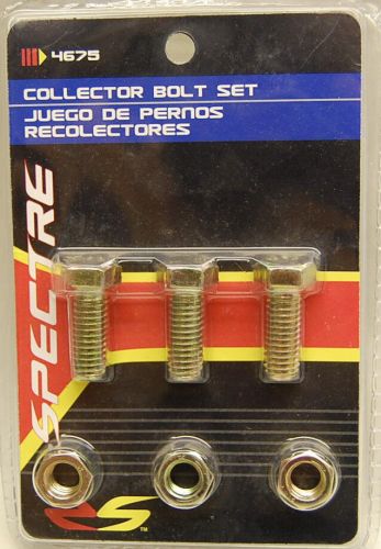 **lot of 2** spectre 4675 collector exhaust flange bolt lock nut kit grade 5