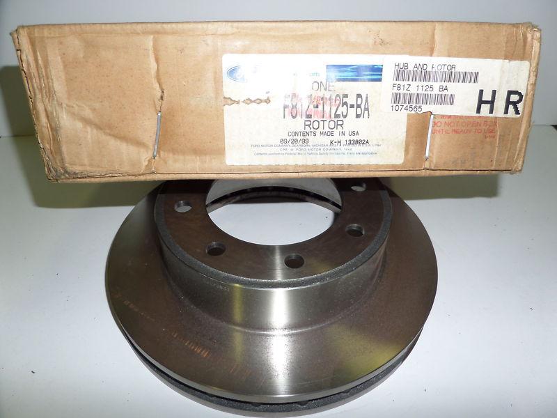 F81z-1125-ba genuine ford 1999 ford f250-f350-f350f450-f550 hub&rotor