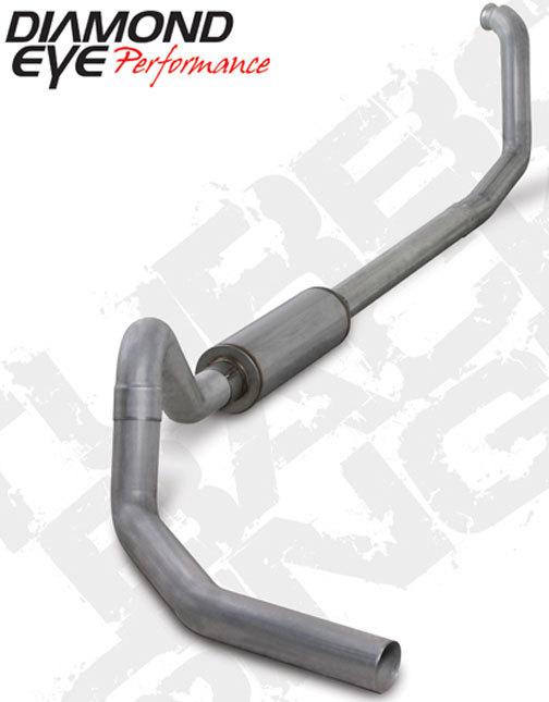 Diamond eye exhaust- 98-03 ford 4" alum-e-series van-turbo back single