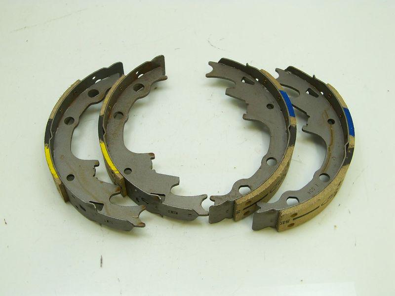 Nos pinto bobcat rear brake shoes riveted!!!