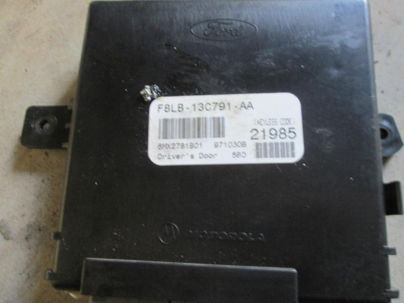 1997 1998 lincoln mark 8 driver door module f8lb-13c791-aa