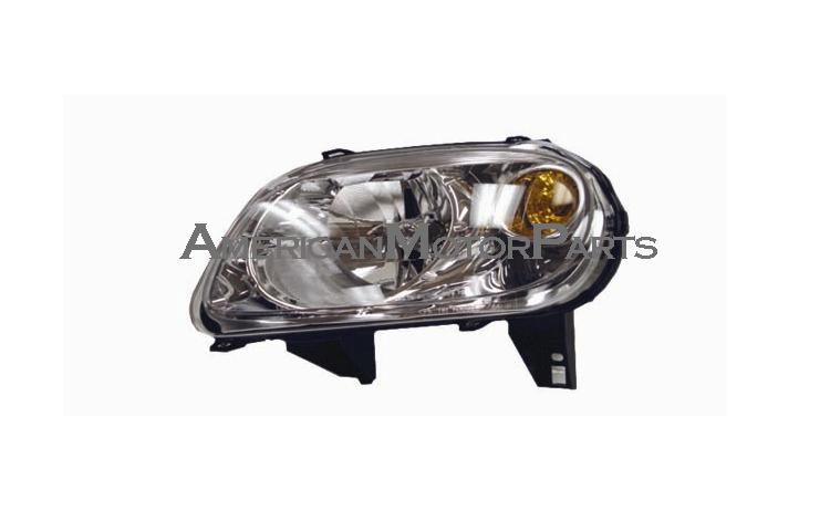 Left driver side replacement headlight head lamp 06-07 chevy hhr - 15827441