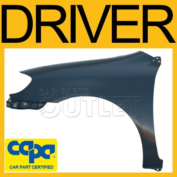 03-07 corolla fender primed capa certified usa built lh