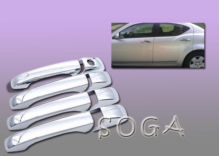 08 09 10 dodge avenger chrome door handle cover us seller 2008 2009 2010 