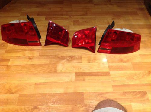 05-08 audi a4/s4/rs4 b7 sedan tail lights oem