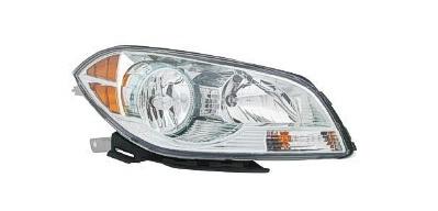 08-12 chevrolet malibu headlamp assembly - 1221-0502r