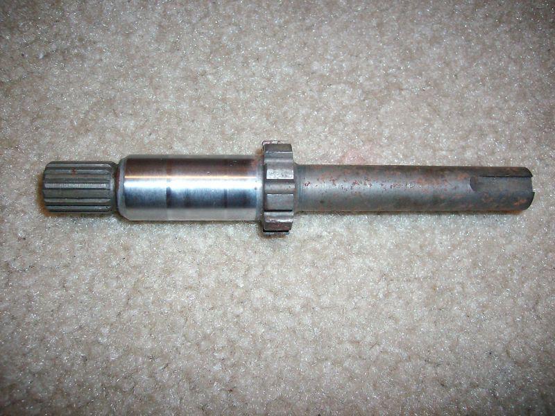 Starter jackshaft for hd,used