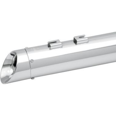 Klock werks kw02-01-0003-cc revovler mufflers chrome/chrome 95-13 harley flh