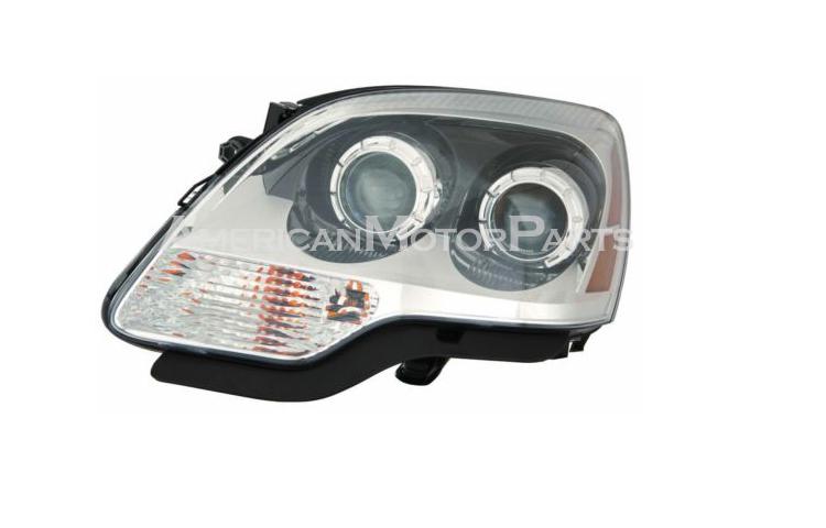 Depo driver & passenger side replacement headlight 08-11 gmc acadia