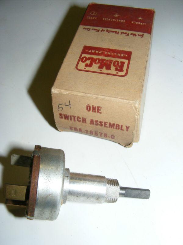 1954 ford passenger heater switch nos new old stock fda-18578-c