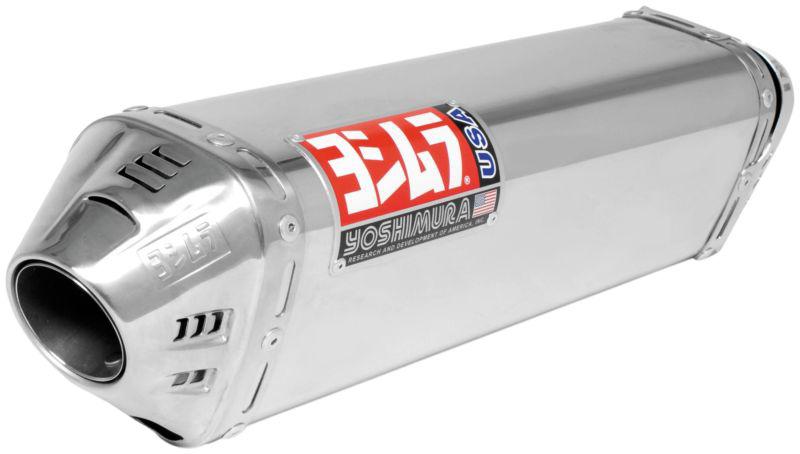 Yoshimura trc full exhaust - stainless steel muffler - ss end cap  1595075