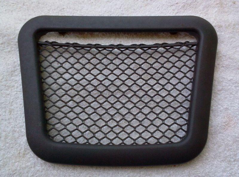 Head liner storage container net black 99 00 01 02 03 04 ford mustang coupe oem