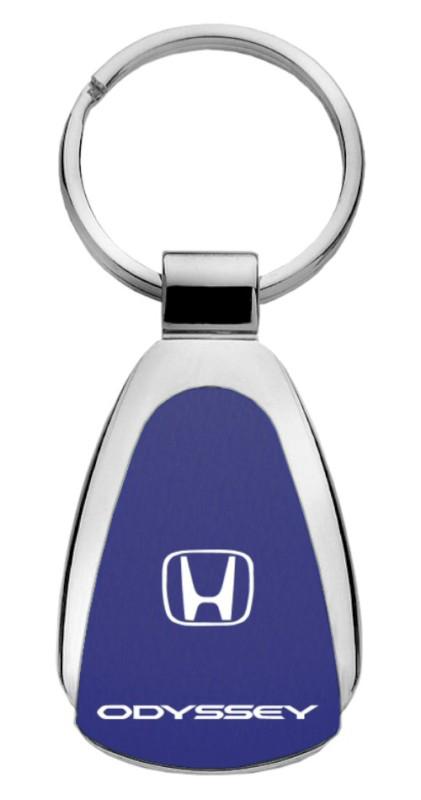 Honda odyssey blue teardrop keychain / key fob engraved in usa genuine