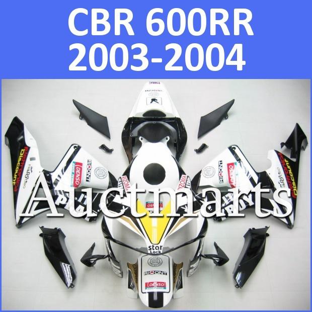 Fit honda 03 04 cbr600rr cbr 600 rr 2003 2004 fairing kit abs plastics a31 d13