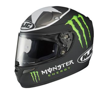 Hjc helmet - rps-10 ben spies monster replica mc5f - xx-large