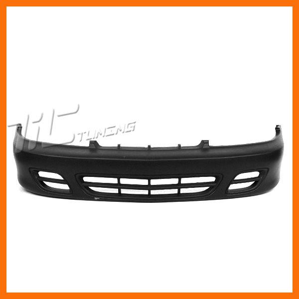 00-02 chevy cavalier front bumper cover 2/4dr black raw replacement