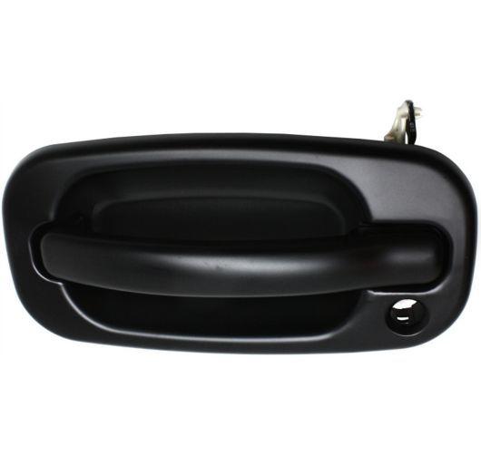 Chevy truck gloss black front outside exterior door handle driver side left lh