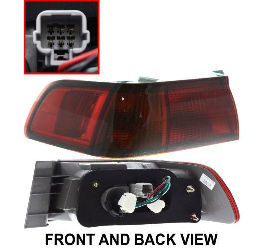 97-99 toyota camry quarter panel mounted taillight taillamp lh left side rear