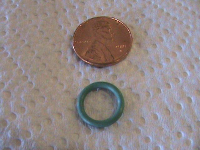 Mercedes benz ac air conditioning green o ring seal brand new