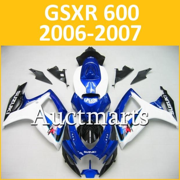 Fit suzuki gsxr 750 gsxr 600 06 07 gsx-r 2006 2007 fairing bodywork k6 g4 b02