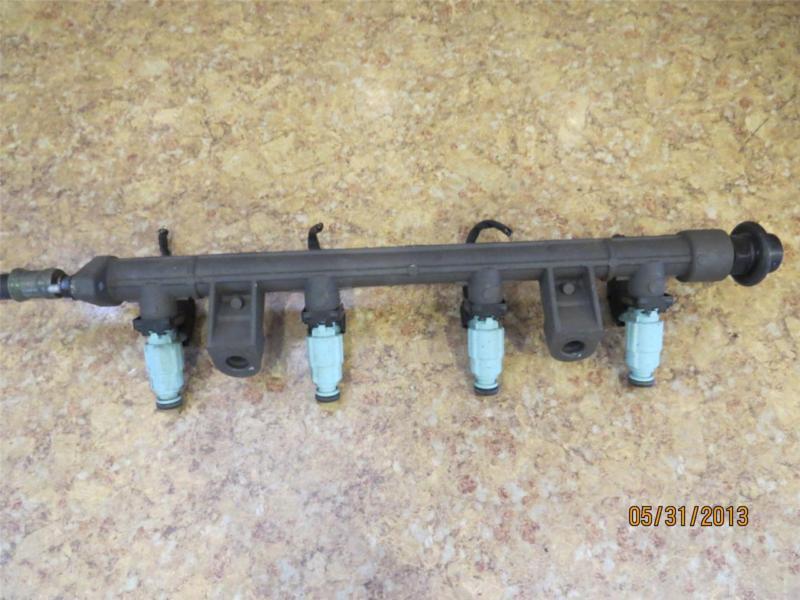 Kia spectra 07 08 09 fuel rail with four injectors 35310-23800