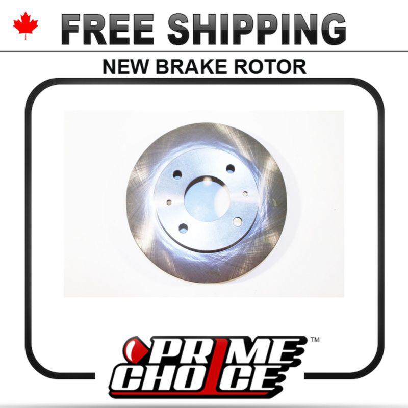 1 premium new disc brake rotor for front fits left driver / right passenger side