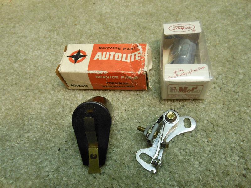 Rare! nos 57 1957 ford/tbird thunerbird supercharger point set