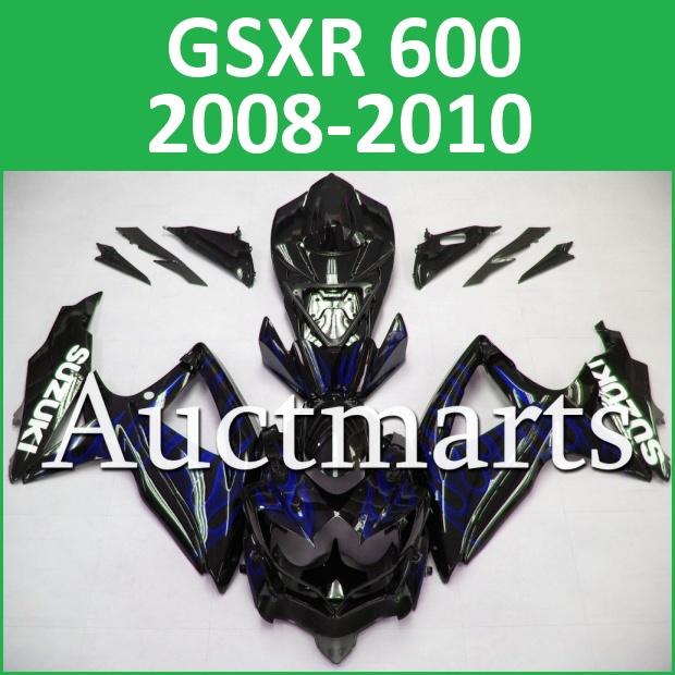 Fit suzuki 08 09 10 gsxr 750 gsxr 600 gsx-r 2008 2009 2010 fairing k8 j31 c13