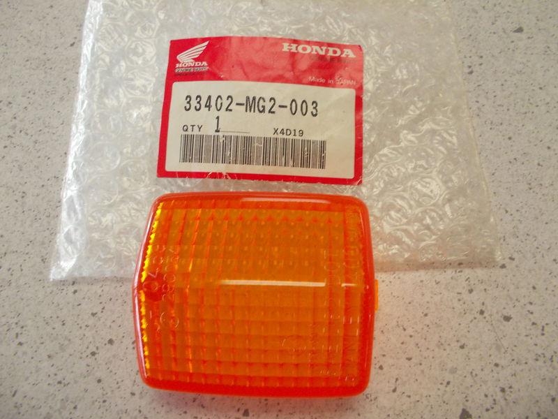 Honda genuine parts lens, turn signal