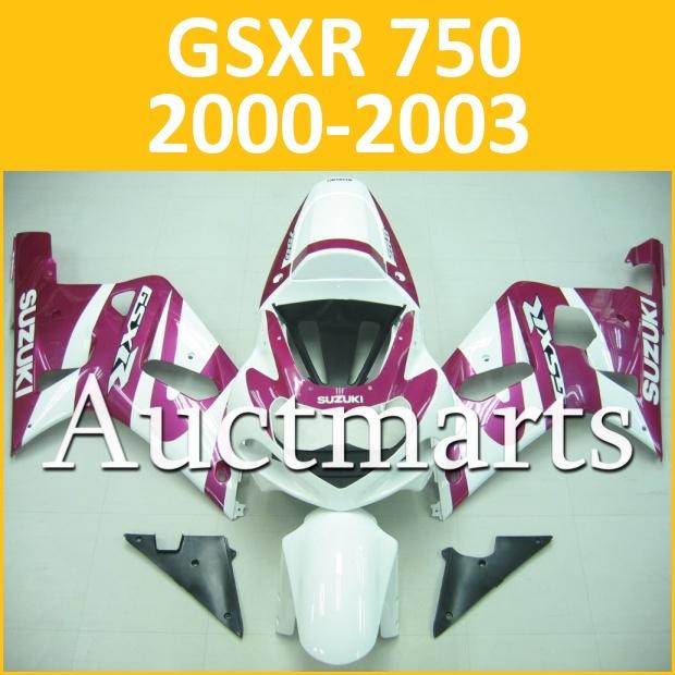 Fit suzuki 00 01 02 03 gsxr 750 gsx-r750 2000 2001 2002 2003 fairing k1 b37 b12