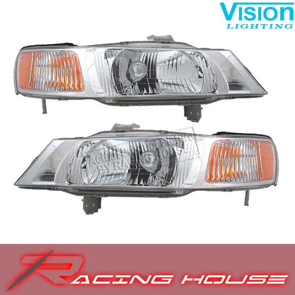 1999-2004 honda odyssey suv vision left+right headlights replacement assembly