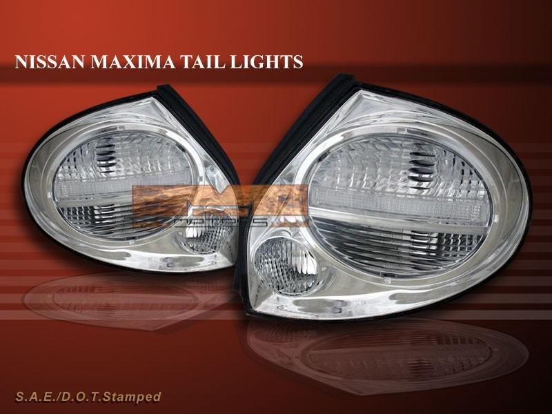 00-03 nissan maxima clear altezza tail lights