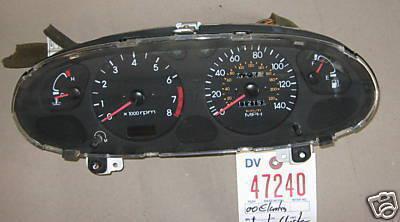 Hyundia 00 elantra instrument cluster/gauges 2000 gauge speedometer