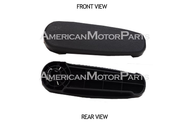 Left or right replacement black inside sliding door handle chevy pontiac buick