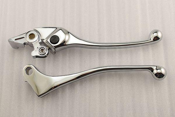 Chrome brake clutch levers for honda cbr 600f 600f2 600f3 600f4 600f4i cbr 900rr