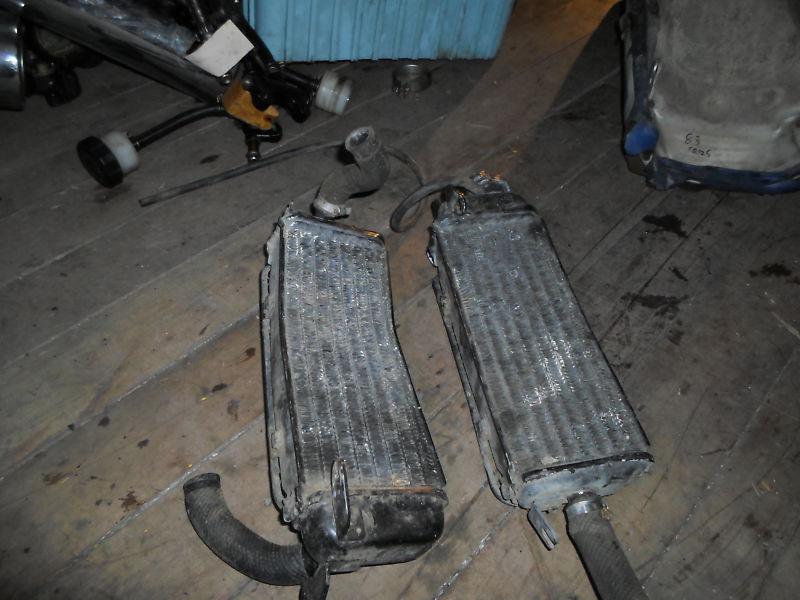 1987 suzuki rm250 radiator left right 